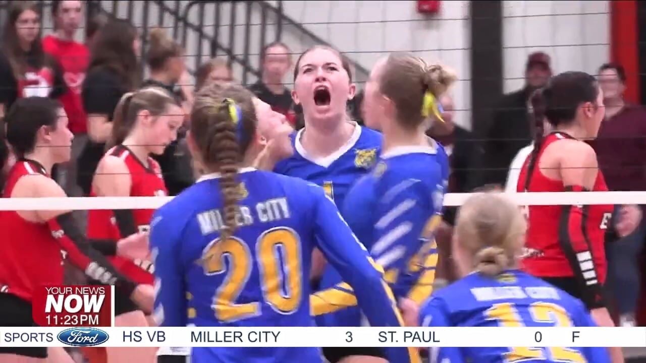Miller City sweeps St. Paul to advance to regional final